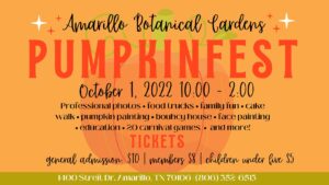 Amarillo Botanical Gardens Pumpkinfest @ Amarillo Botanical Gardens | Amarillo | Texas | United States