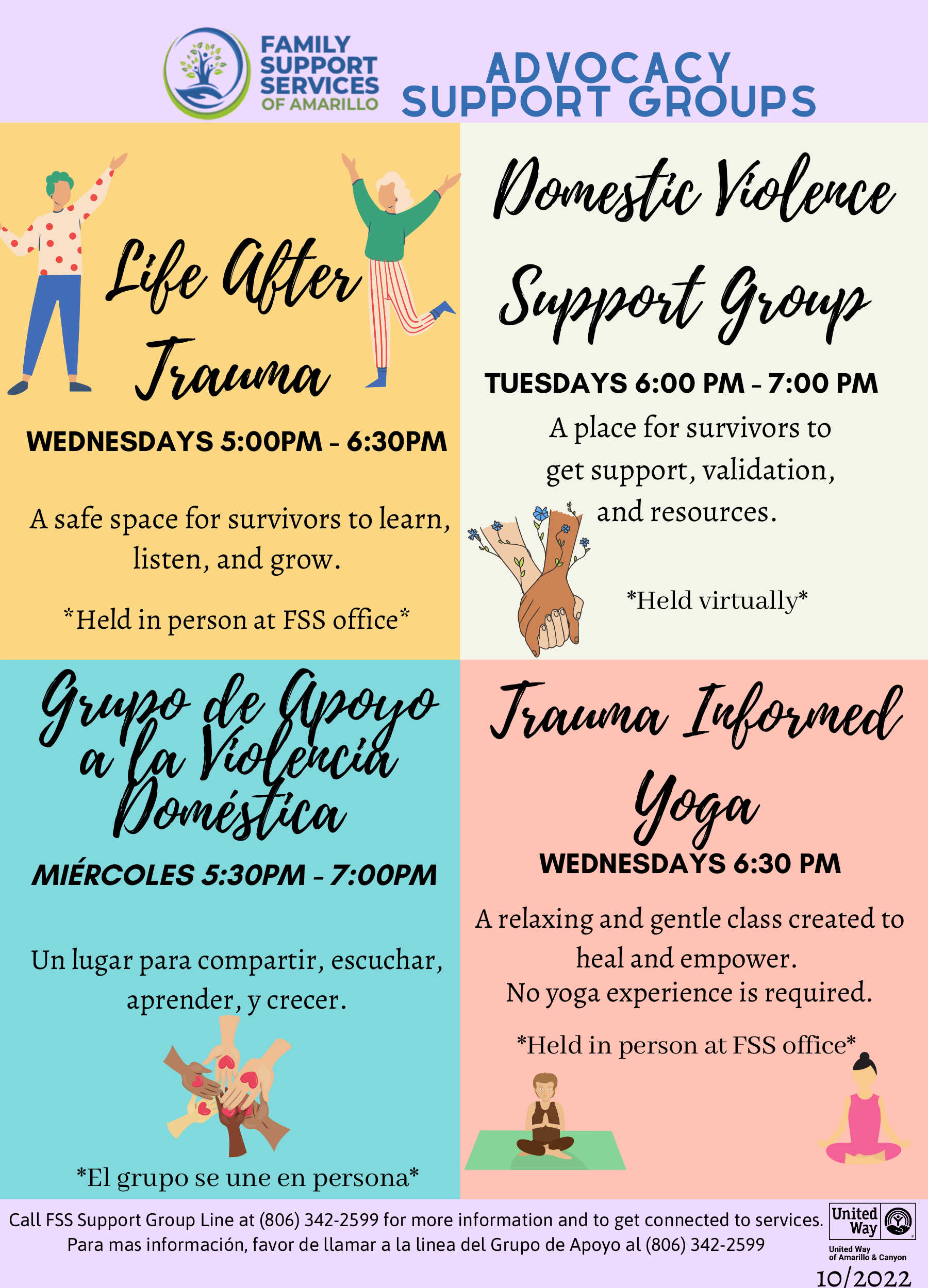 FSS Advocacy Groups revised 10.2022
