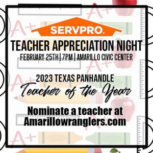 SERVPRO Teacher Appreciation Night