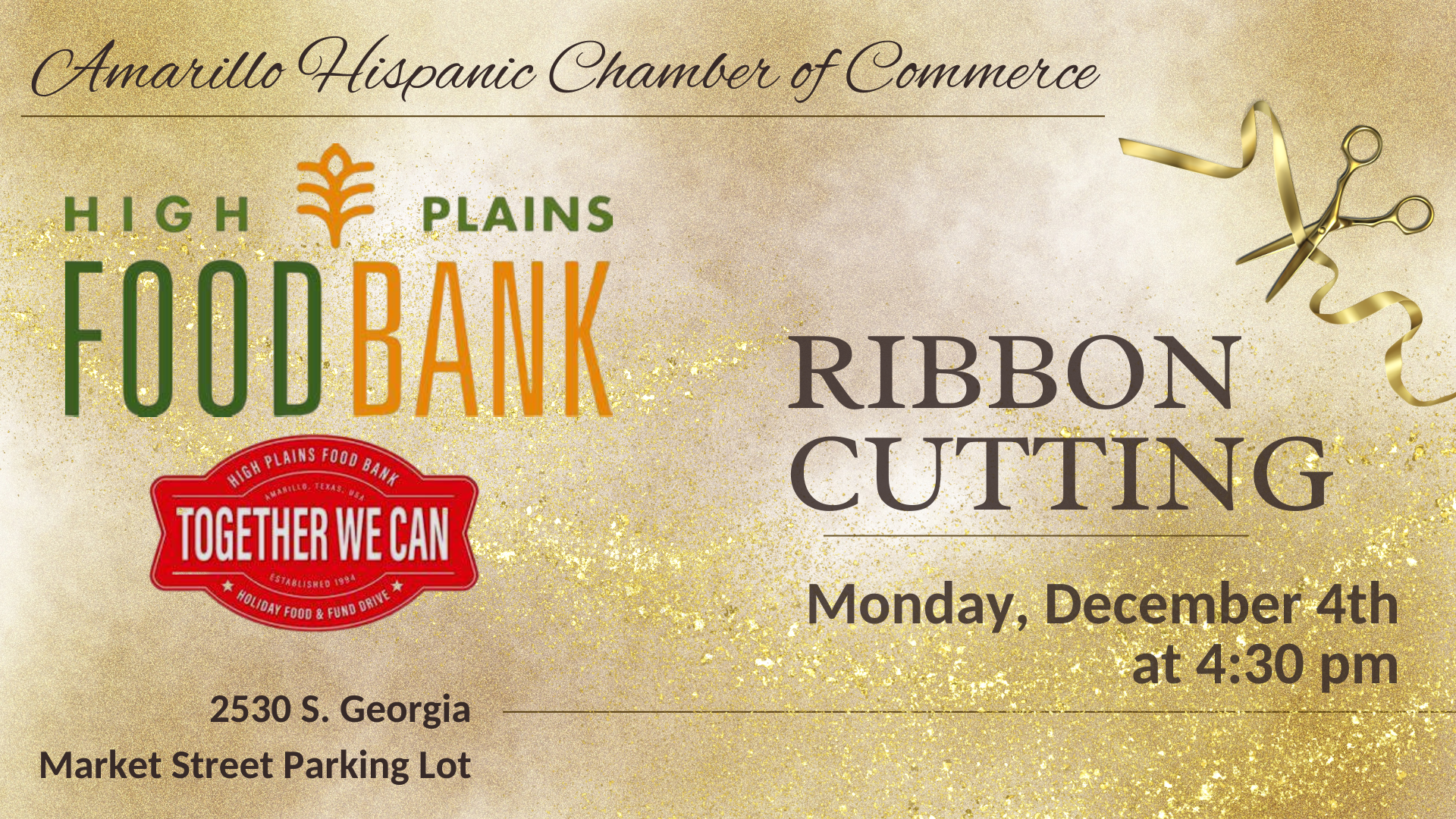High Plains Food Bank Ribbon Cutting @ High Plains Food Bank