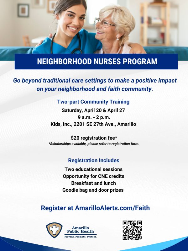 Neighborhood Nurses Program @ Kids, Inc. | Amarillo | Texas | United States